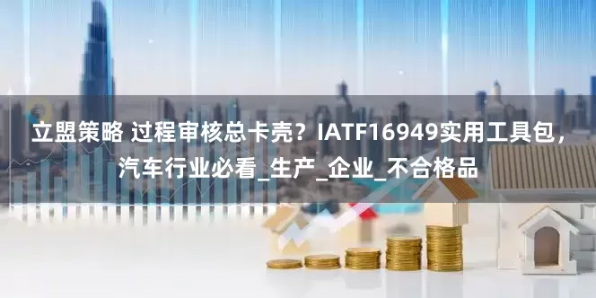 立盟策略 过程审核总卡壳？IATF16949实用工具包，汽车行业必看_生产_企业_不合格品
